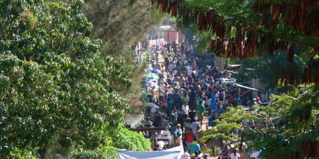 Haitians display strength and fortitude